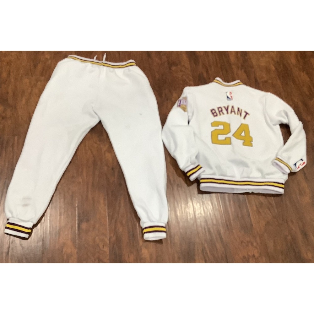 Vintage Rare Nike Los Angeles Lakers Kobe Bryant  #24 Jacket and Pants Set XL